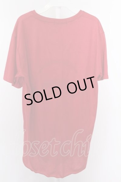 画像3: JURY BLACK Tシャツ.LIPプリントルーズ /レッド/ O-22-08-26-028-JU-ts-YM-ZT360 (3)