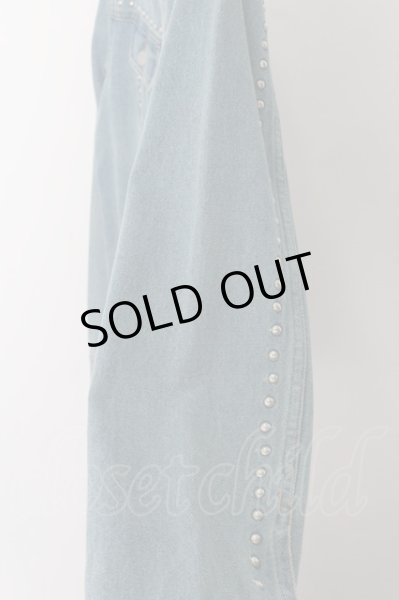 画像2: JURY BLACK ジャケット.スタッズデニム /インディゴ/M O-22-08-26-036-JU-ja-YM-ZT360 (2)