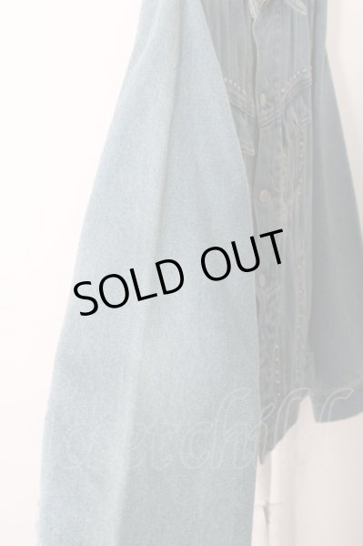 画像3: JURY BLACK ジャケット.スタッズデニム /インディゴ/M O-22-08-26-036-JU-ja-YM-ZT360 (3)