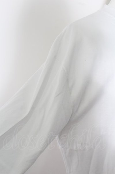 画像3: MINSOBI カットソー.スリットビッグ /ホワイト/F O-22-08-30-087-ET-to-YM-ZT360 (3)