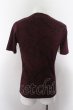 画像4: semanticdesign Tシャツ.ボタニカルテレコVネック /ワイン/M O-22-08-30-094-se-ts-YM-ZT360 (4)