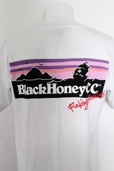 画像4: 【SALE】BLACK HONEY CHILI COOKIE（Roen） Tシャツ.Pirates /ホワイト/2 O-22-08-30-002-BL-ts-YM-OS-ZT398