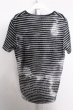 画像3: TORNADO MART Tシャツ.ブリードボーダータックＪＱ /ブラックｘホワイト/M O-22-08-31-027-TO-ts-YM-ZT353 (3)