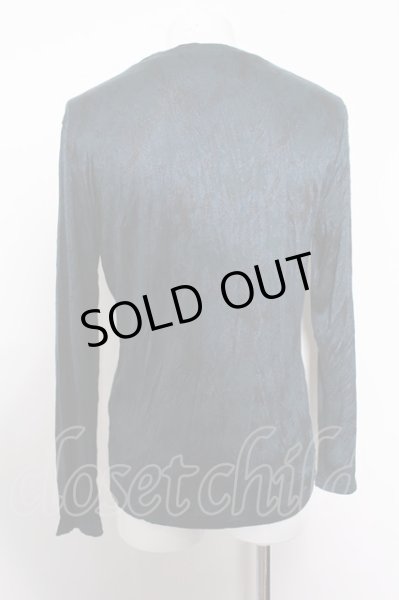 画像4: TORNADO MART カーディガン.T/ムラJQ縦プリーツ /グリーン/LL O-22-08-31-041-TO-to-YM-ZT353 (4)