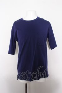 【SALE】HIGH STREET Tシャツ.AVI FINE Bigポケ 【現在買取対象外】 /ブルー/M O-22-08-31-042-HI-ts-YM-ZT365