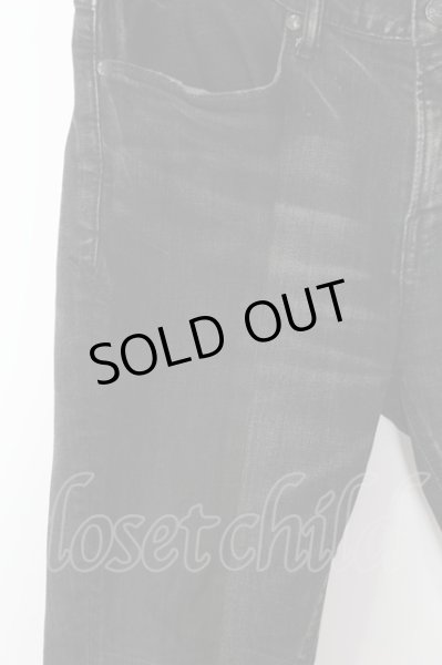 画像2: FUGA パンツ.アンクル丈リメイクドッキングスキニー /ブラック/46 O-22-08-31-111-FU-pa-YM-ZT400 (2)