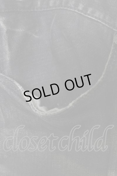 画像3: FUGA パンツ.アンクル丈リメイクドッキングスキニー /ブラック/46 O-22-08-31-111-FU-pa-YM-ZT400 (3)