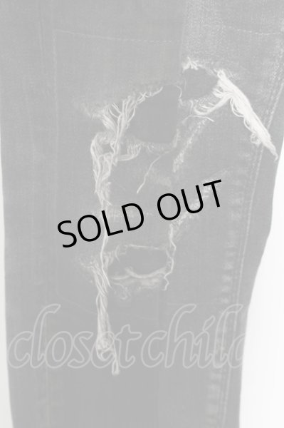 画像4: FUGA パンツ.アンクル丈リメイクドッキングスキニー /ブラック/46 O-22-08-31-111-FU-pa-YM-ZT400 (4)