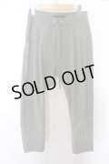 【SALE】NO ID. パンツ.サーモライトストレッチ２タックテーパードトラウザーズ /グレー/2 O-22-08-31-129-NO-pa-YM-ZT396