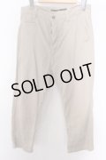 【SALE】NO ID. パンツ.クロップド /ベージュ/1 O-22-08-31-132-NO-pa-YM-ZT396