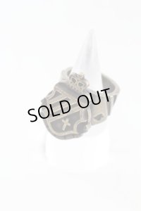 【SALE】SMACK ENGINEER リング.シールド /アンティークゴールド/17 O-22-08-31-135-SM-za-YM-ZT344