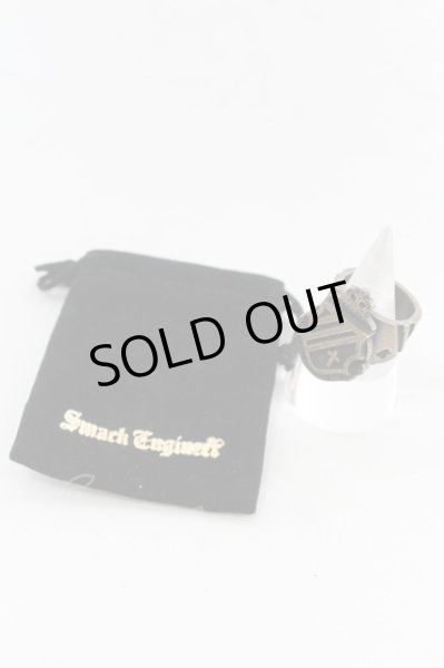 画像3: SMACK ENGINEER リング.シールド /アンティークゴールド/17 O-22-08-31-135-SM-za-YM-ZT344 (3)