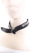【WINTERセール】DUMMY チョーカー.Drag me out choker /ブラック/ O-22-08-31-140-ET-za-YM-ZT344