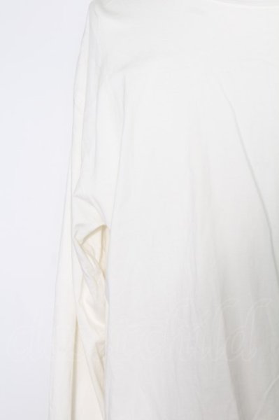 画像2: AIVER カットソー.スリットオーバー /ホワイト/M O-22-09-04-003-ET-to-YM-ZT072 (2)