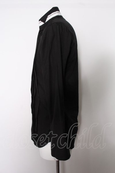 画像3: SOS TE NUTO シャツ.プリーツボタンフライ /ブラック/46 O-22-09-04-029-SO-sh-YM-ZT232 (3)