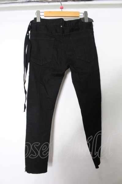 画像3: 青激-SEIGEKI- パンツ.12oz original stretch BLACK cropped /インディゴ/26 O-22-09-04-070-ET-pa-YM-ZT088 (3)