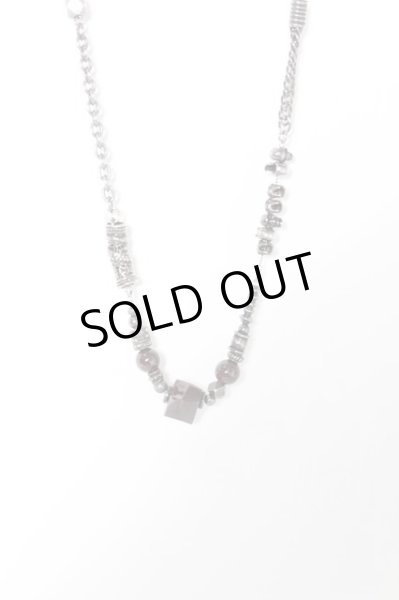 画像2: gunda（ガンダ） ネックレス.ZAKURO /シルバーｘパープルｘクリア/- O-22-09-04-088-gu-za-YM-ZT344 (2)