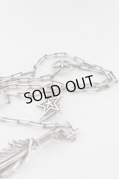 画像5: NO ID. ネックレス.シルバービッグフェザーロザリオ /シルバー/ O-22-09-04-094-NO-za-YM-ZT344 (5)