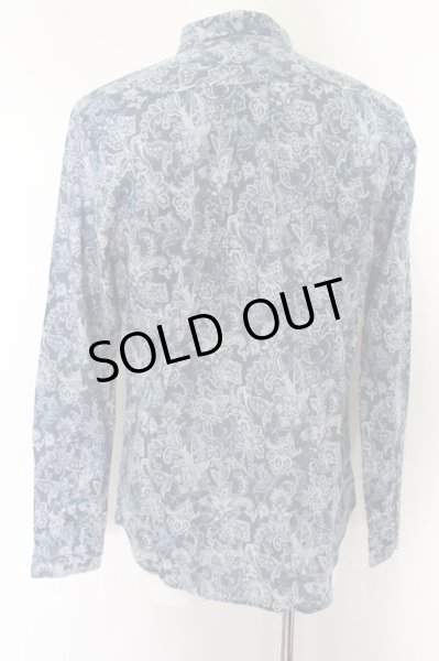 画像4: GOSTAR DE FUGA シャツ.ペイズリー柄長袖 /ネイビー/46 O-22-09-12-037-GO-sh-YM-ZT193 (4)