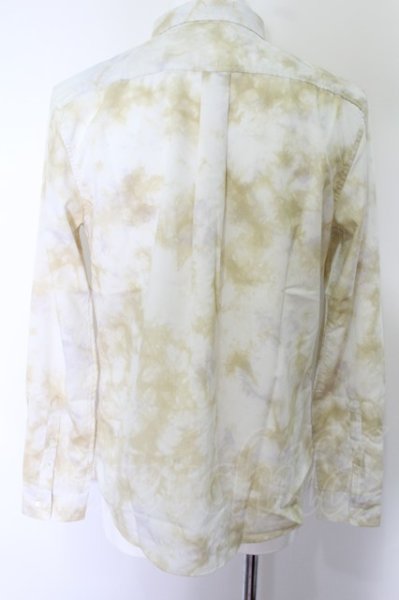 画像4: GOSTAR DE FUGA シャツ.ムラ染め長袖 /イエロー/46 O-22-09-12-039-GO-sh-YM-ZT193 (4)