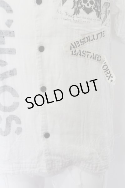 画像4: PROPA9ANDA シャツ.コットンガーゼ /ホワイト/M O-22-09-12-059-PR-sh-YM-ZT442 (4)