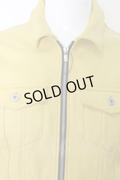 画像2: NO ID. ジャケット.カウベジタブルZIP-Gジャン /マスタード/2 O-22-09-12-065-NO-ja-YM-ZT-ML020 (2)