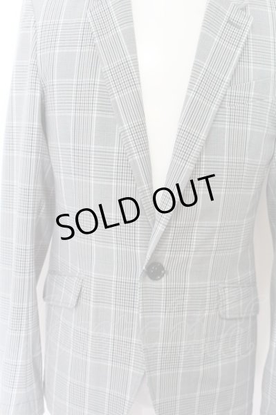 画像2: GOSTAR DE FUGA ジャケット.リネンライクポリエステルテーラード'21SS /グレー/46 O-22-09-12-066-GO-ja-YM-ZT442 (2)