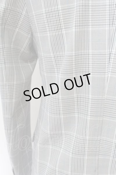 画像3: GOSTAR DE FUGA ジャケット.リネンライクポリエステルテーラード'21SS /グレー/46 O-22-09-12-066-GO-ja-YM-ZT442 (3)