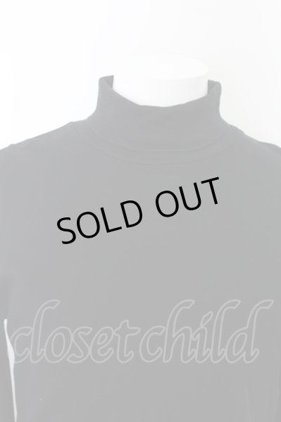 画像2: GOSTAR DE FUGA カットソー.スムースストレッチタートルネック /ブラック/46 O-22-09-12-084-GO-to-YM-ZT442 (2)