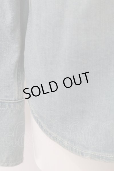 画像4: JACKROSE シャツ.コンチョボタンストレッチウエスタン /ライトインディゴ/3 O-22-09-12-087-JA-sh-YM-ZT441 (4)