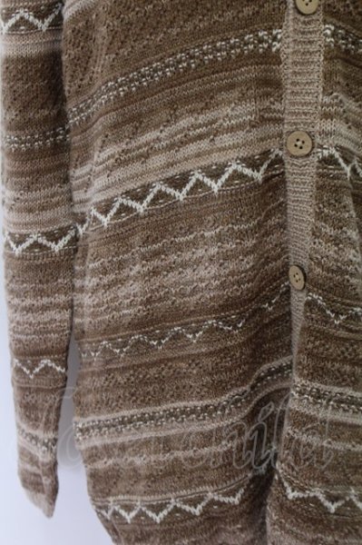 画像3: GOSTAR DE FUGA カーディガン.STARRY SKY /ベージュ/44 O-22-09-12-002-GO-to-YM-ZT033 (3)