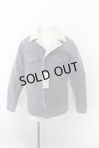 【SALE】CavariA ジャケット.裏ボアデニムトラッカー /ブルー/46 O-22-09-22-049-Ca-ja-YM-ZT423
