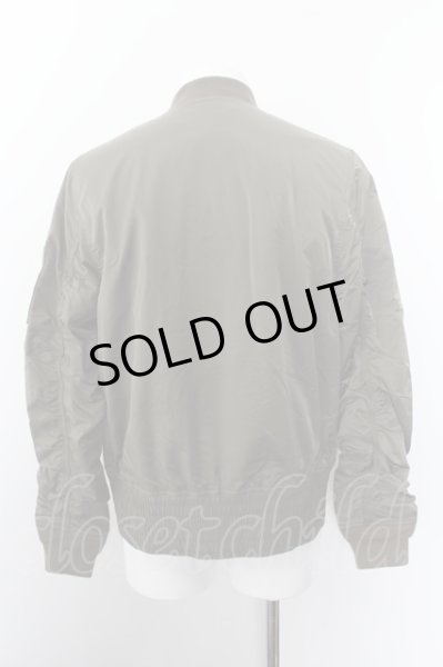 画像3: GOSTAR DE FUGA ジャケット.シャーリング袖MA-1 /カーキ/46 O-22-09-22-057-GO-ja-YM-ZT423 (3)