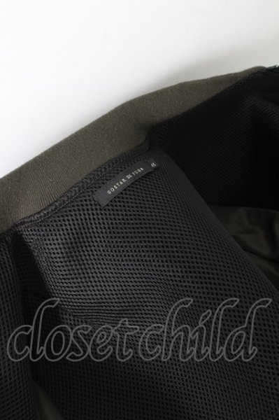 画像6: GOSTAR DE FUGA ジャケット.Rafale 止水ファスナーストレッチシャンブレーMA-1 /カーキ/44 O-22-09-22-058-GO-ja-YM-ZT178 (6)