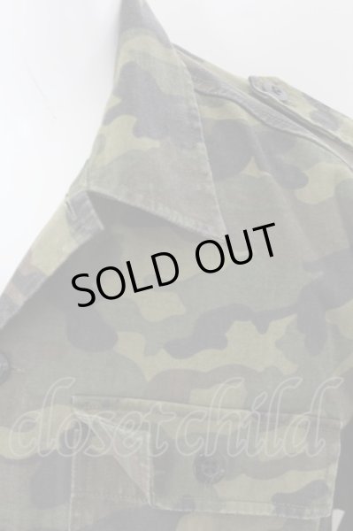 画像3: GOSTAR DE FUGA シャツ.DISCREDIT　カモフラ /カーキ/46 O-22-09-22-060-GO-sh-YM-ZT422 (3)