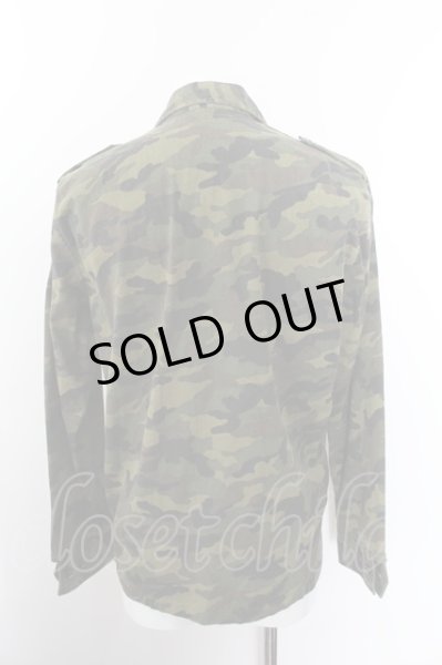 画像5: GOSTAR DE FUGA シャツ.DISCREDIT　カモフラ /カーキ/46 O-22-09-22-060-GO-sh-YM-ZT422 (5)