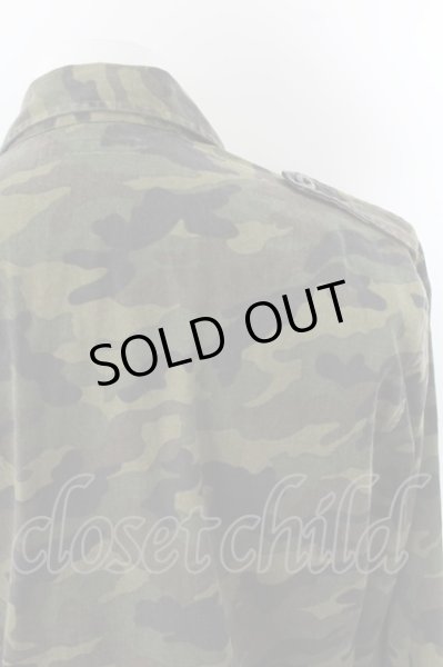 画像6: GOSTAR DE FUGA シャツ.DISCREDIT　カモフラ /カーキ/46 O-22-09-22-060-GO-sh-YM-ZT422 (6)