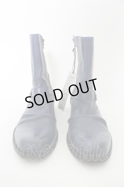 画像2: FUGA ブーツ.AirForce 斜行ジップレザーエンジニア /ブルー/43 O-22-09-22-113-FU-sho-YM-ZT424 (2)