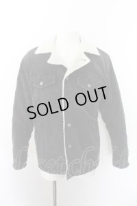 【SALE】CavariA ジャケット.裏ボアデニムトラッカー /ブラック/46 O-22-09-22-013-Ca-ja-YM-ZT-M010