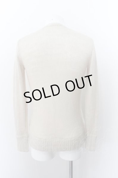 画像3: VANQUISH カーディガン.ローゲージ /アイボリー/S O-22-09-24-041-VA-to-YM-ZT428 (3)