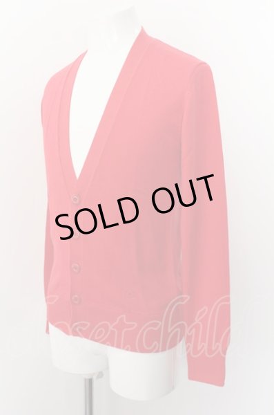 画像2: VANQUISH カーディガン.カラー /レッド/S O-22-09-24-050-VA-to-YM-ZT429 (2)