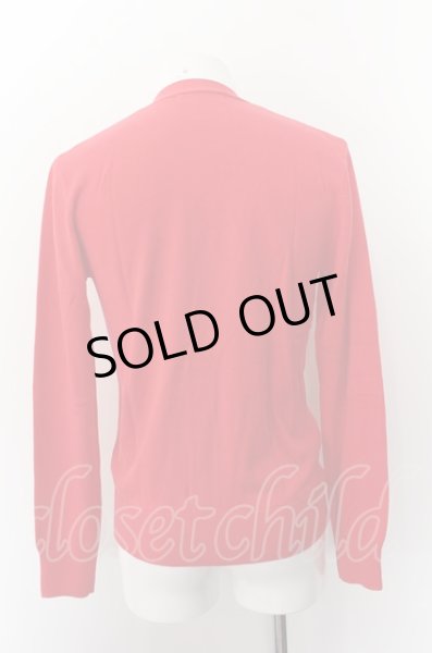 画像4: VANQUISH カーディガン.カラー /レッド/S O-22-09-24-050-VA-to-YM-ZT429 (4)