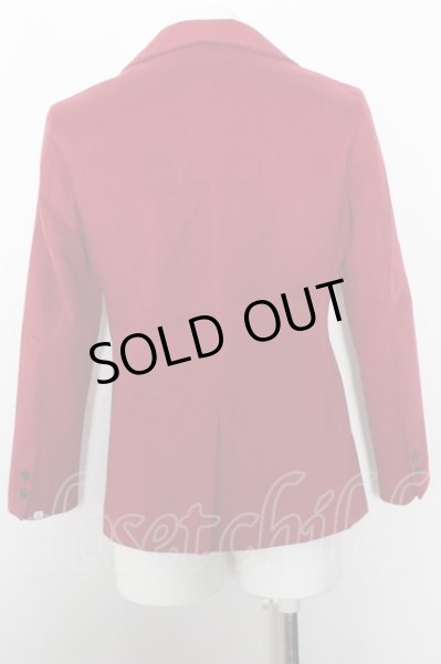 画像3: VANQUISH コート.イタリアンカラーショートP /ワインレッド/M O-22-09-27-032-VA-ou-YM-ZT-M127 (3)