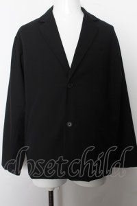 【WINTERセール】HARE ジャケット.オーバーシルエットテーラード /ブラック/S O-22-09-27-046-HA-ja-YM-ZT342