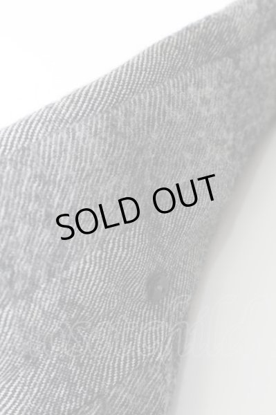 画像3: NO ID. コート.ウールコットン縮絨チェスター /グレー/3 O-22-09-27-027-NO-ou-YM-ZT068 (3)