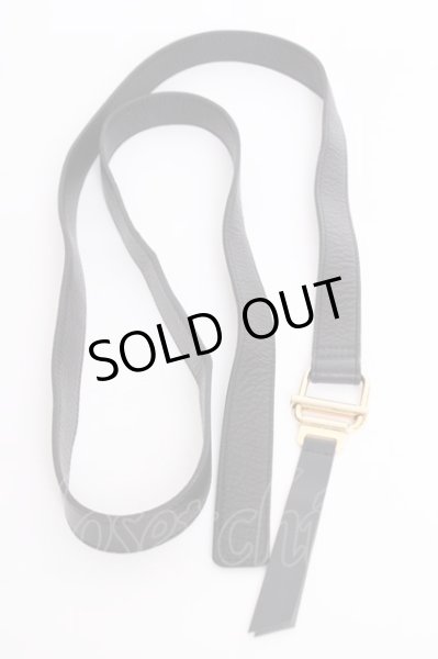 画像3: Moonage Devilment(清春) ベルト.レザーロングターン /ゴールド/- T-22-09-30-037-Mo-za-NA-ZT-ML001 (3)