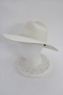 Moonage Devilment（清春） / ウールフェルトフェザーハット O-23-12