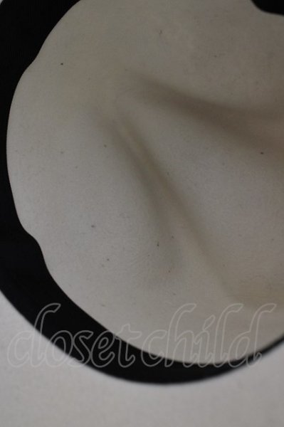 画像7: Moonage Devilment(清春) ハット.ウールフェルト /ホワイト/S T-22-09-30-050-Mo-za-NA-ZT168 (7)