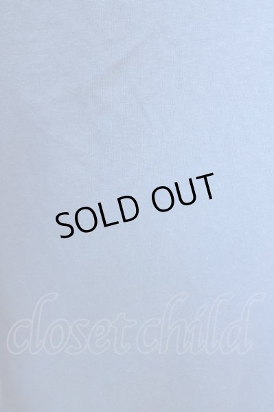 画像4: Moonage Devilment(清春) Tシャツ.MaD×BOWIE V/N LOGO T /ブルー/44 T-22-09-30-007-Mo-ts-NA-ZT339 (4)