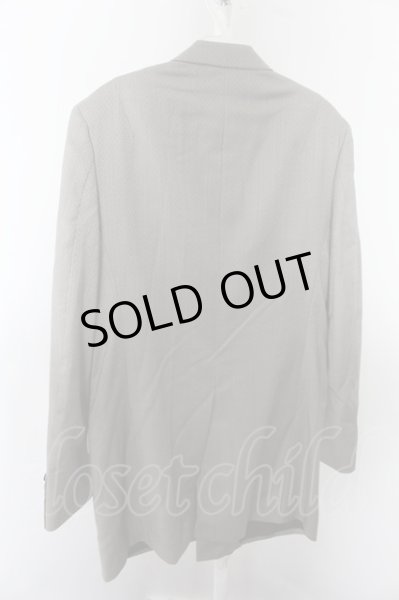 画像4: NO ID. ジャケット.MERINO WOOL 背抜き /グレー/2 O-22-09-30-044-NO-ja-YM-ZT010 (4)